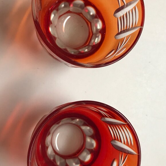 Royal Bohemia Shot Glasses antique (2) - Picture 2 of 2